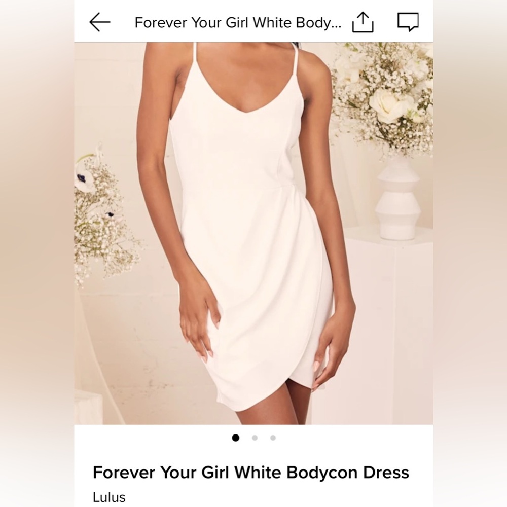 Lulu's Cream Dress